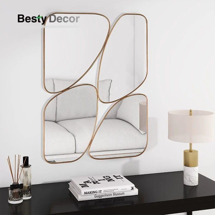 Custom Irregualr Living Room Mirror