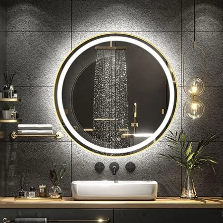 Smart Touch LED tükrök alumínium ötvözet kerettel